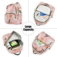 thumbnail image 5 of FORMRS Mini Backpack Purse for Women Travel Daypack Casual Shoulder Bag, Cute Pink Halloween, 5 of 7