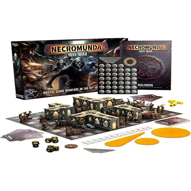 Juego de mesa Workshop Necromunda Hive War con miniaturas