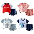 thumbnail image 4 of JSCDRPDWL Baby Girl Bell Bottom Outfit Preppy Outfits for Girls 10-12 Work Out Set 5t Boys Clothes 1 Year Old Girl Clothes 4t Boy Clothes Baby Gifts Personalized Baby Clothes 6-9 Months 6t Girls, 4 of 4