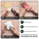 thumbnail image 4 of Mini Bag Sealer-2In1 Portable Rechargeable Handheld Vacuum Heat Sealers &Cutter For Plastic Bag Storage Food 2Pcs Black, 4 of 5