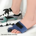 thumbnail image 7 of JANGSLNG 1 Set Toe Support Splint Fastener Tape Design Soft Lining Adjustable Anti-abrasive Straighten Curved Pain Relief Toe Brace Tape Foot Care, 7 of 7