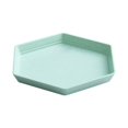 thumbnail image 2 of 5-Pack Wheat Straw Plates 8.75" Unbreakable Dishwasher Safe Eco-Friendly Tableware, Assorted Colors, 2 of 7