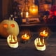 thumbnail image 5 of Luz de Noche de Halloween, Decoración Fantasma Led, Efecto Vela Parpadeante, Ambiente Espeluznante para Fiestas, Centro de Mesa Versátil, Seguro Ya Pilas, Juego de 1 Pieza, 5 of 5