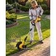 thumbnail image 4 of Versatile 20V 4.0Ah Cordless Lawn Edger,9-Inch Blade, 3 Adjustable Depths, Ergonomic Handle - Perfect for Lawn & Sidewalk Maintenance, 4 of 7