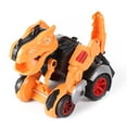 thumbnail image 2 of ABS Transformación automática niños juguete vehículo vehículo interior parque al aire libre balcón jugando automoblie cumpleaños navidad regalo juguetes naranja Guardurnaity FN001303-01, 2 of 6