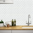thumbnail image 5 of Clevermosaics 12*12 inch Self Adhesive Vinyl Backsplash Peel and Stick Subway Tiles - 10 Sheet, 5 of 7