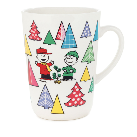 Hallmark Peanuts Charlie Brown Linus Color Changing Holiday Christmas Mug New