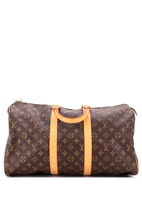Pre-Owned Keepall Bag Monogram Canvas 45 By Rebag