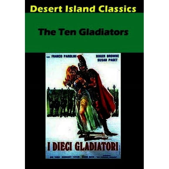 The Ten Gladiators (DVD), Desert Island Films, Action & Adventure