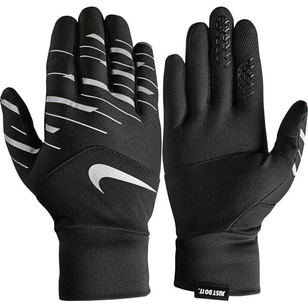 Nike Men's Dri-FIT Tempo 360 Flash Running Gloves Medium Black ...