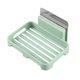 thumbnail image 1 of Jabonera para baño, organizador de jabonera montado en la pared, estante de almacenamiento (verde) Likrtyny Para estrenar, 1 of 6