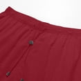 thumbnail image 5 of Ceisia Elastic Drawstring Waist Quick Dry Breathable Casual Cargo Shorts With Side Pockets For Men Summer Red XXXL Gift, 5 of 7