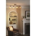 thumbnail image 4 of Quoizel Duchess Fixed Track Light with 4 Lights in Palladian Bronze, 4 of 4