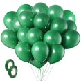 thumbnail image 1 of Globos BOMSI de látex verde de 36 pulgadas, paquete de 10 unidades, decoración para fiestas, 1 of 7