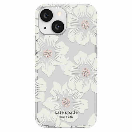 Kate Spade New York Fitted Hard Shell Case for iPhone 14/13 - Hollyhock