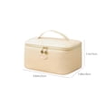 thumbnail image 4 of Fiudx Bolsa Térmica para Almuerzo, Nevera de Dos Compartimentos, Diseño Impermeable, Gran Capacidad para Bento y Biberones, Portátil para Picnic y Trabajo, Correa de Hombro Ajustable, Tamaño 18 X 18, 4 of 7