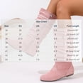 thumbnail image 3 of Women's Extra Wide Calf Knee High Slouchy Boots, Wide Width Tall Boots with Flat Heel Side Zipper Black 9.5(43), 3 of 5