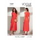 thumbnail image 2 of Vogue Misses' Kit de patrones de costura para vestidos Código V1859 Tamaños 8-10-12-14-16 Multicolor, 2 of 2