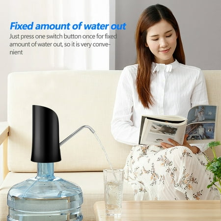 Pompe à Bouteille d'eau USB de Charge électrique Automatique Baril  Distributeur de Carafe d'eau Pompe de Distribution d'eau Potable Portable  pour Usage à Domicile : : Cuisine et Maison