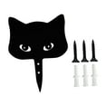 thumbnail image 3 of Estaca de gato para decoración de jardín, adorno artístico para patio, regalo divertido para césped, decoración decorativa para exteriores, porche, Estilo A, 3 of 8