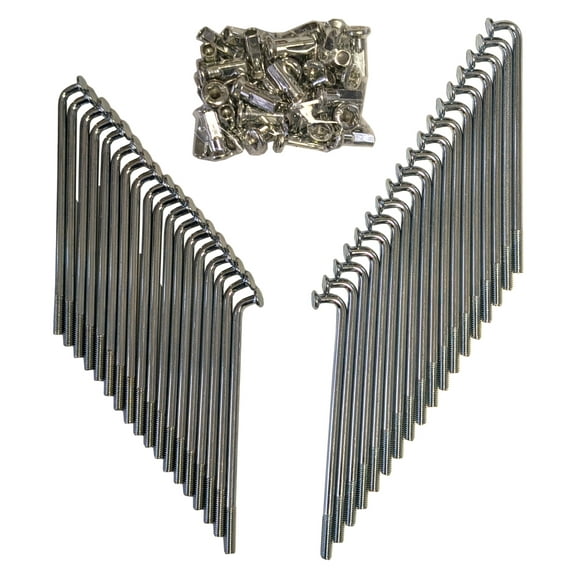 Rear Wheel 12 inch Spoke Set fits Yamaha 1983-06 PW80 Y Zinger