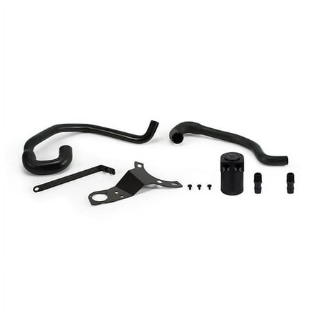 Mishimoto MMBCC-N20N26-12CBE2 CCV Baffled Oil Catch Can Compatible With BMW N20 N26 2012-2017 Black