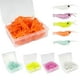 thumbnail image 5 of Juego De 5 Señuelos De Silicona Para Camarones, Cebos De Pesca De Simulación, Color Naranja, Para Agua Dulce, 5 of 7
