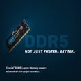 thumbnail image 2 of Crucial 32GB (2 x 16GB) 262-Pin DDR5 SO-DIMM DDR5 4800 (PC4 38400) Laptop Memory Model CT2K16G48C40S5, 2 of 6