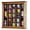 Walnut, variant on 21 Shot Glass Display Case Cabinet