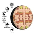 thumbnail image 5 of 17'' Cute Cartoon Dog Graffiti Tire Cover, Universal Spare Wheel Covers, Dust-Proof, Water-Proof, Sun-Proof and Corrosion-Proof, 5 of 9