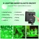thumbnail image 5 of Luz Solar de Cuerda JMEXSUSS Paquete de 4, 400 LED, 40 m, Verde, a prueba de agua, 5 of 9