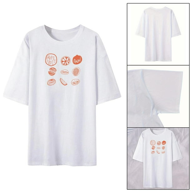 Camiseta basica para mujer camisetas sencillas y comodas de manga corta camiseta femenina para senderismo oficina trabajo desplazamientos vacaci SG Bodega Aurrera en linea
