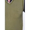 thumbnail image 5 of Chandail pour Homme Olive Blanc, 5 of 5