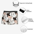thumbnail image 3 of Fuzoiu Pigs Print Men's Ultra Breathable Underwear,No Riding Up Boxer Briefs with ComfortFlexible Waistband-XX-Large, 3 of 5