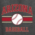 thumbnail image 6 of Wild Bobby City of Arizona Baseball Fantasy Fan Sports Men's Long Sleeve T-Shirt, Heather Black, Medium, 6 of 6