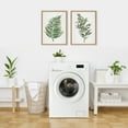 thumbnail image 6 of Kate and Laurel Sylvie Green Fern and Ruscus Framed Canvas Wall Art Set by Patricia Shaw, 2 Piece 18x24 Natural, Natural Plant Leaf Art Set for Wall, 6 of 6