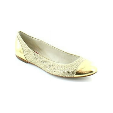 Michael Kors Womens Shala Ballet Gold 9 M