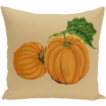 Simply Daisy 16" x 16" Pumpkin Patch Holiday Print Pillow