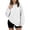 White, variant on Stralyhd Womens Oversized Comfort Fit Sweatshirts Hoodies Fleece Crewneck Sweaters Casual Tops Comfy Figure Friendly Fall Fashion Outfits Winter Clothes 2026 White XL
