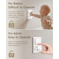 thumbnail image 4 of Protectores para enchufes BBsecure para bebés - paquete de 60 unidades, color blanco, 4 of 7