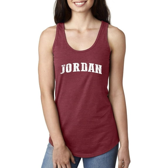 MmF - Women's Racerback Tank Top, up to Women Size 2XL - Jordan Amman