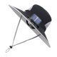 thumbnail image 2 of Moyic Sombrero de pescador con ventilador incorporado Manténgase fresco durante todo el día Cómodo sombrero con visera para el sol con Ropa Deportiva, Zapatos negro, 2 of 6