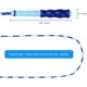 thumbnail image 5 of Zocy - Paquete de 2 cuerdas para saltar para equipo de ejercicio físico, cuerda para saltar sin enredos con segmento de cuentas suaves, cuerda para saltar ajustable de primera calidad para niños, wo, 5 of 5