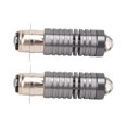 thumbnail image 4 of Par de bombillas LED P15D de 10 a 60 V, 2000 lm, 20 W, IP67, resistente al agua, para faros delanteros de motocicleta, para camión, furgoneta, SUV, ATV, luz amarilla y blanca, 4 of 5