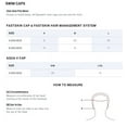 thumbnail image 3 of Speedo Stretch Fit Cap - Black/Silver - L/XL, 3 of 3