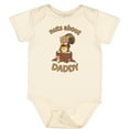thumbnail image 3 of Inktastic Nuts About Daddy Boys or Girls Baby Bodysuit, 3 of 5