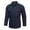 Bleu Foncé, variante sur Cardigan à Poche Camouflage Simple Mode pour Hommes