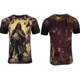 thumbnail image 3 of Rebel Saint By Affliction Men's T-shirt DEATH Biker Skull Tattoo S-5XL, 3 of 8