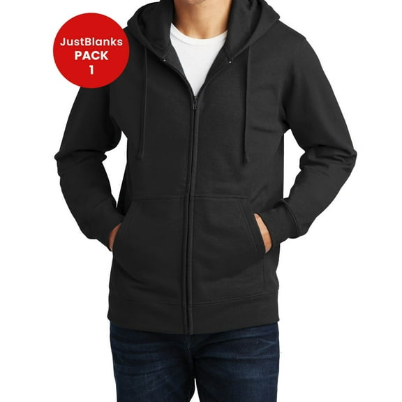 JustBlanks Fan Favorite Fleece Full-Zip Hooded Sweatshirt