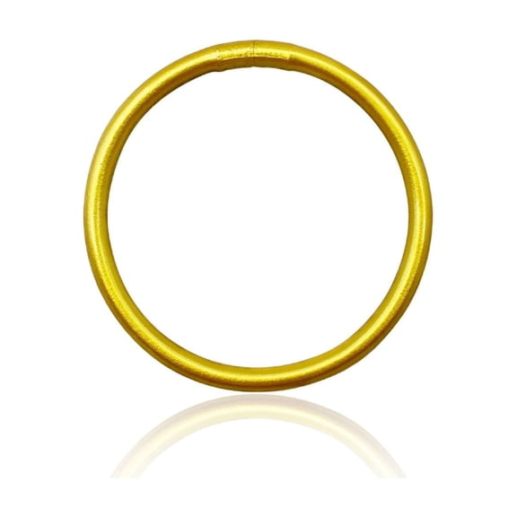 Necvior Jelly Bracelet Light Cute Gold Foil Filled Plastic Stacked Silicone Party Wristbands Suitable for Ladies and Girls